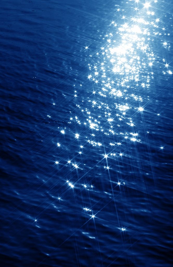 Sunlight on water