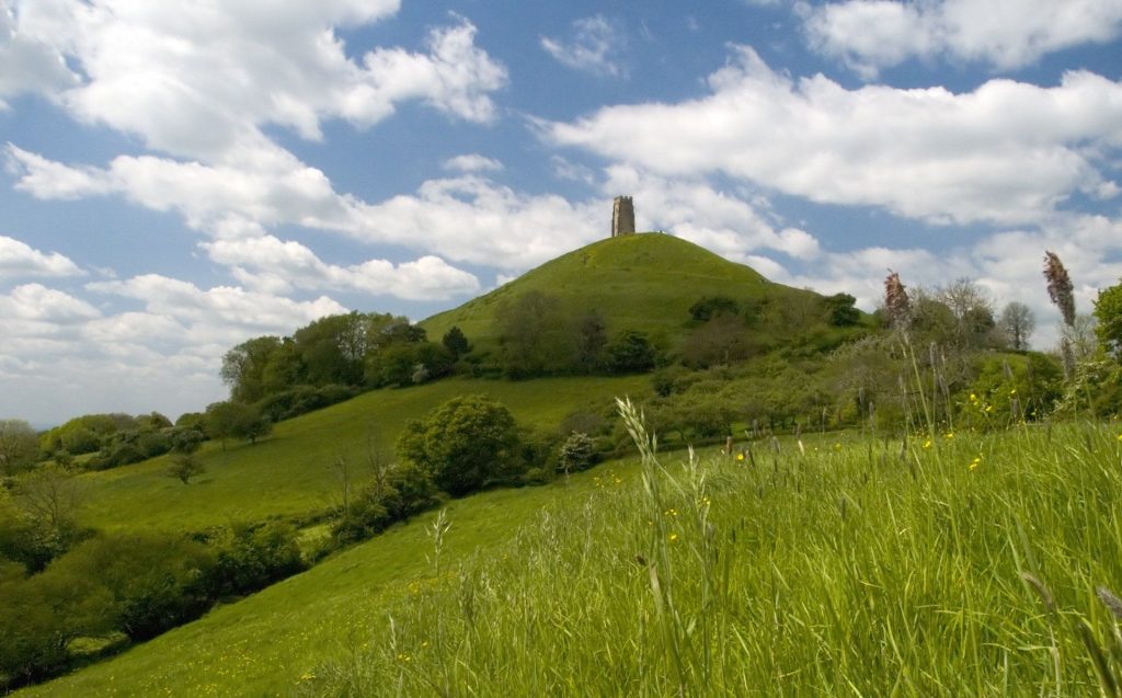 View of Glastonbury Tor